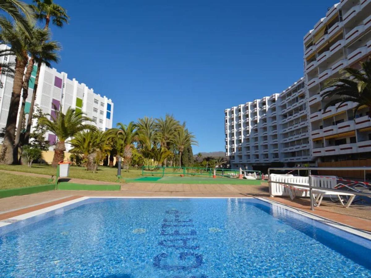Penthouse In Playa Del Ingles With Lovely View 아파트 외부 사진