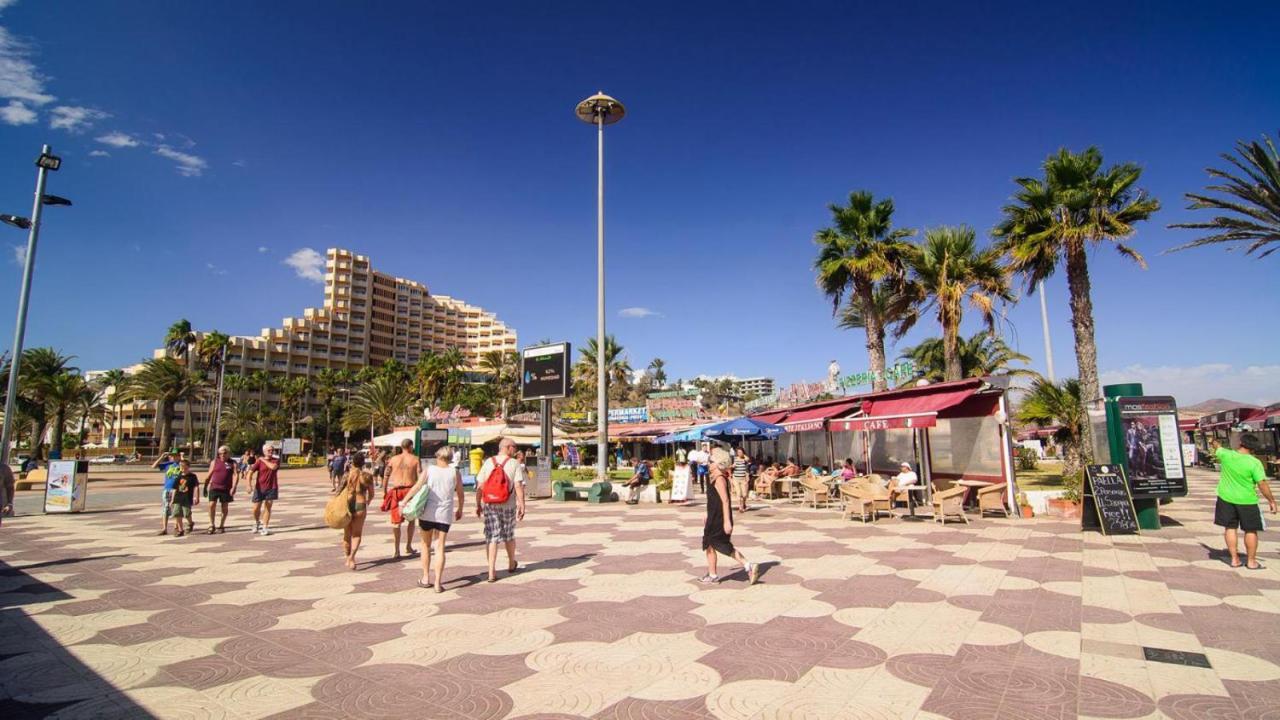 Penthouse In Playa Del Ingles With Lovely View 아파트 외부 사진